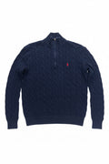 Ralph Lauren Strickpullover mit Reißverschluss