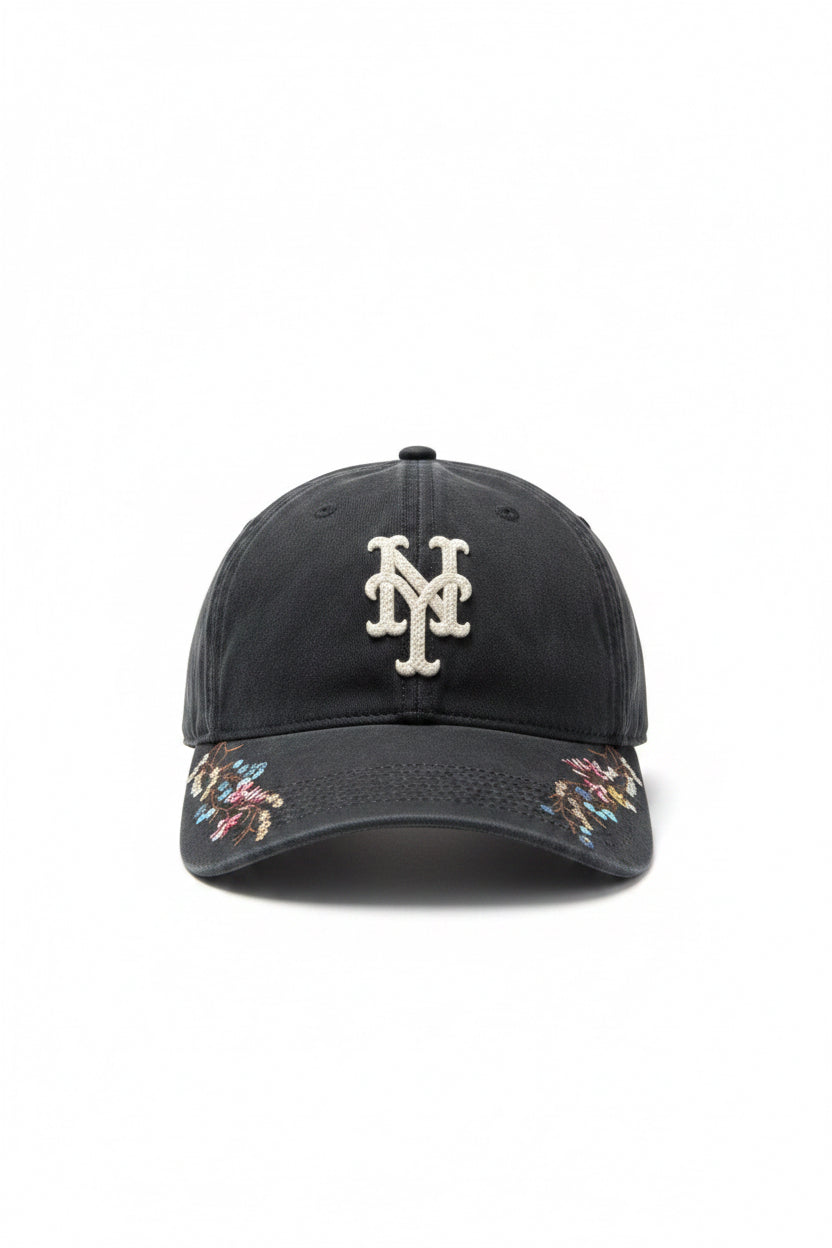 Kith '47 NY Mets Cupro Linen Franchise LS Cap