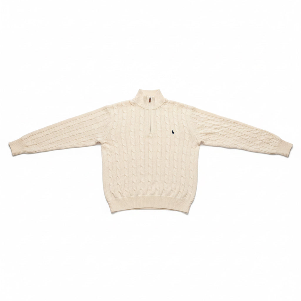 Ralph Lauren Strickpullover mit Reißverschluss