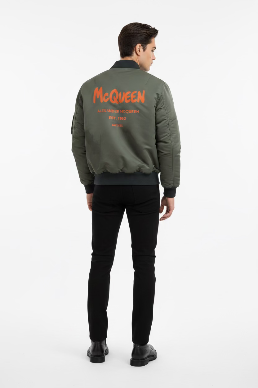 Alexander Mcqueen Bomberjacke
